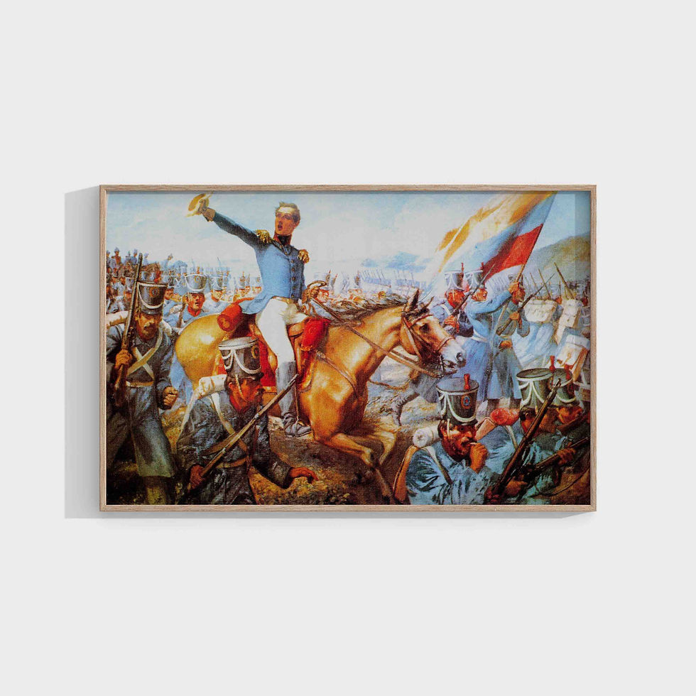 Painting titled Paso de Vencedores by Colombian painter Francisco Antonio Cano who painted it in 1916, this painting depicts