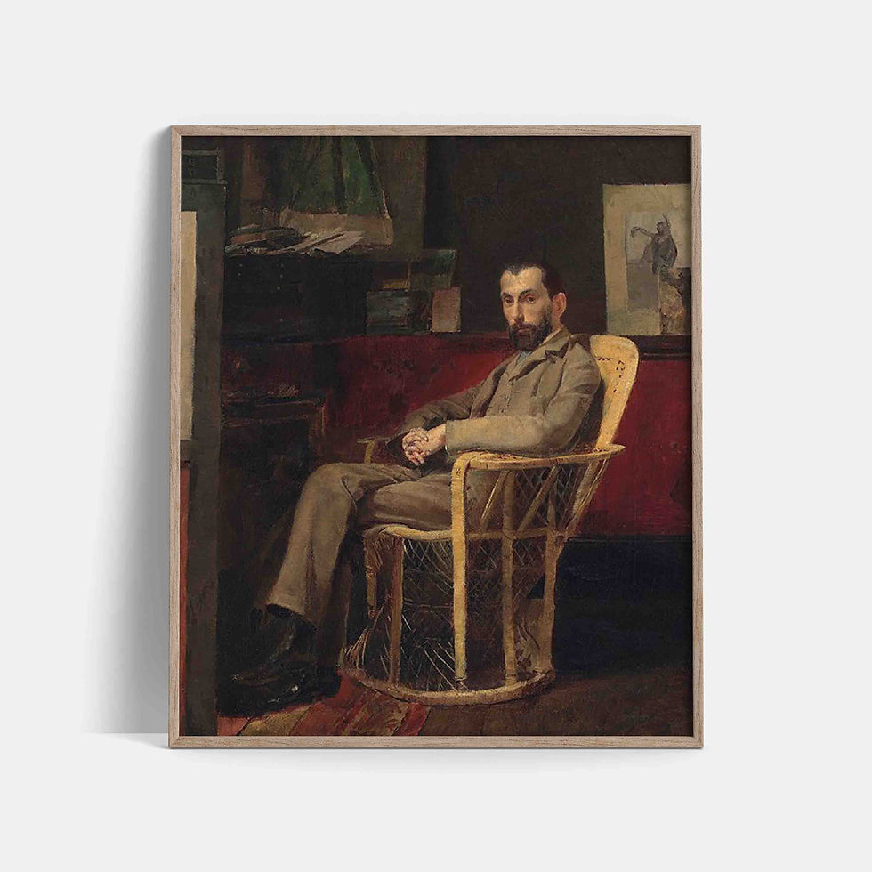 Tom Roberts : Portrait of Louis Abrahams