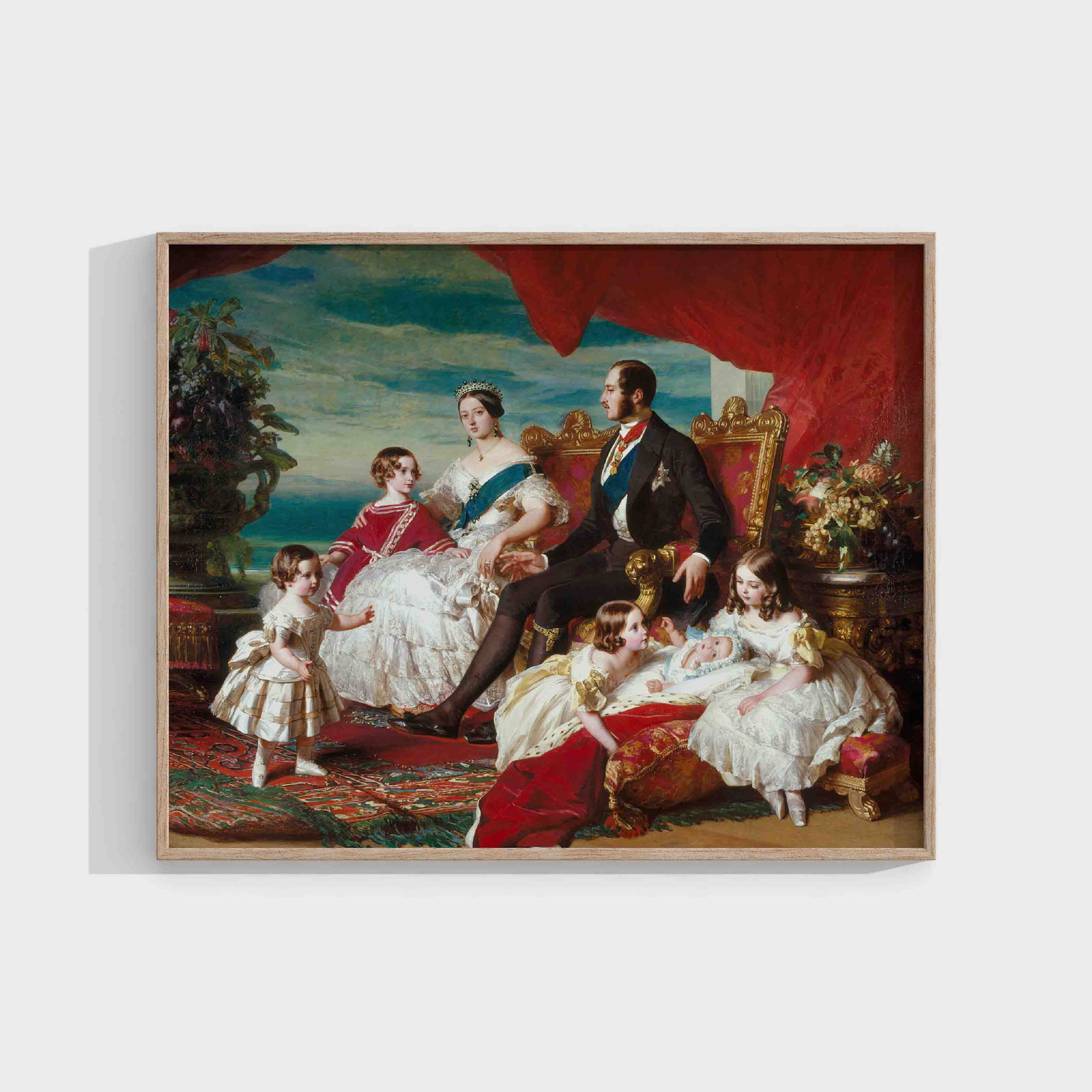 Franz Xaver Winterhalter : The Royal Family in 1846