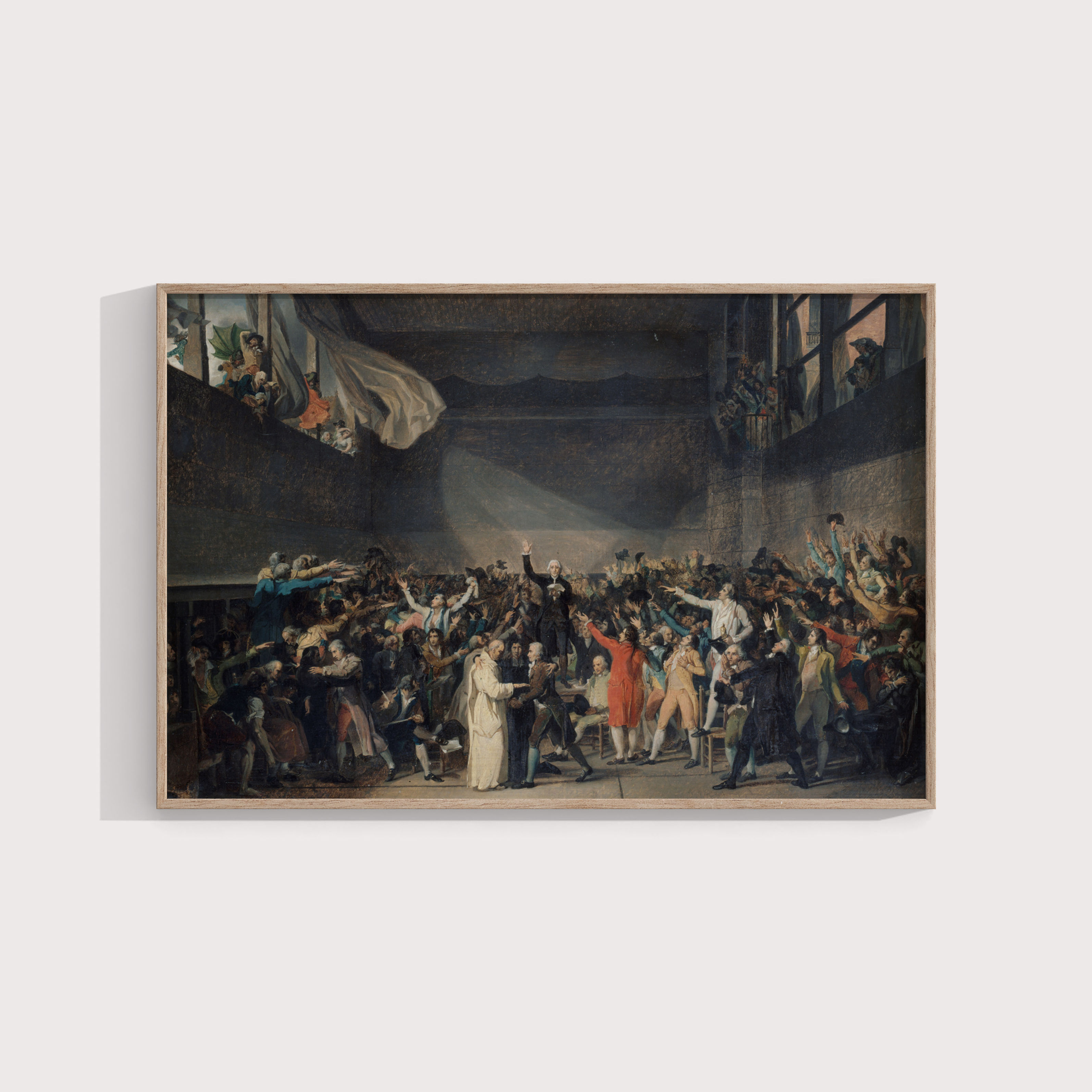 Jacques-Louis David: Tennis Court Oath