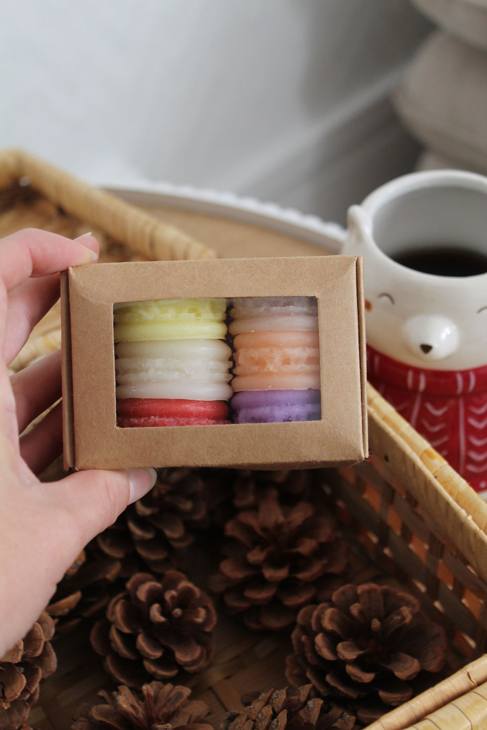 Miniature : Coffrets macarons fondants