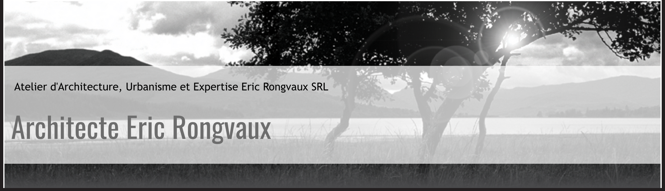 Atelier d’Architecture, Urbanisme et Expertise Eric Rongvaux