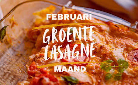 GROENTELASAGNE ACTIE AFGESLOTEN! DIKKE MERCI!