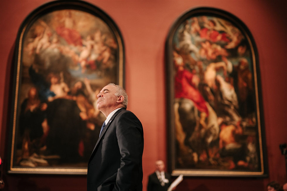 De stilte van het denken, Garry Kasparov in KMSKA