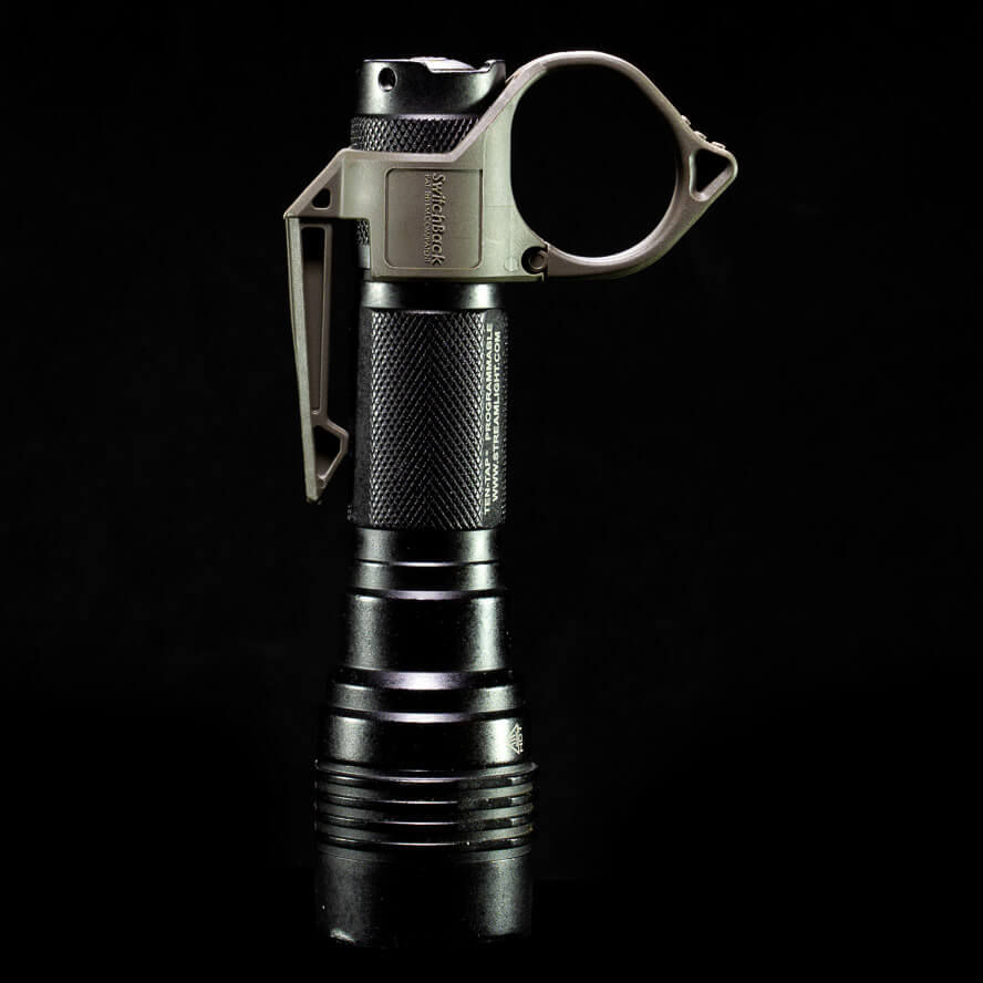 Thumbnail: SwitchBack 2.0 Large Flashlight Ring with Pocket Clip