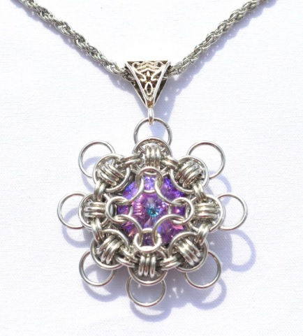 Vitrail Light Morning Star Pendant