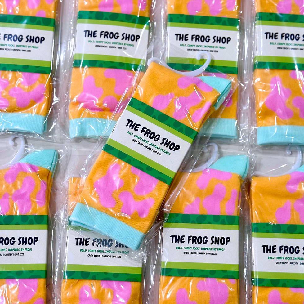 Thumbnail: Frog Socks