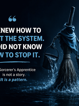 Systems scaling beyond control in modern leadership and decision-making environments