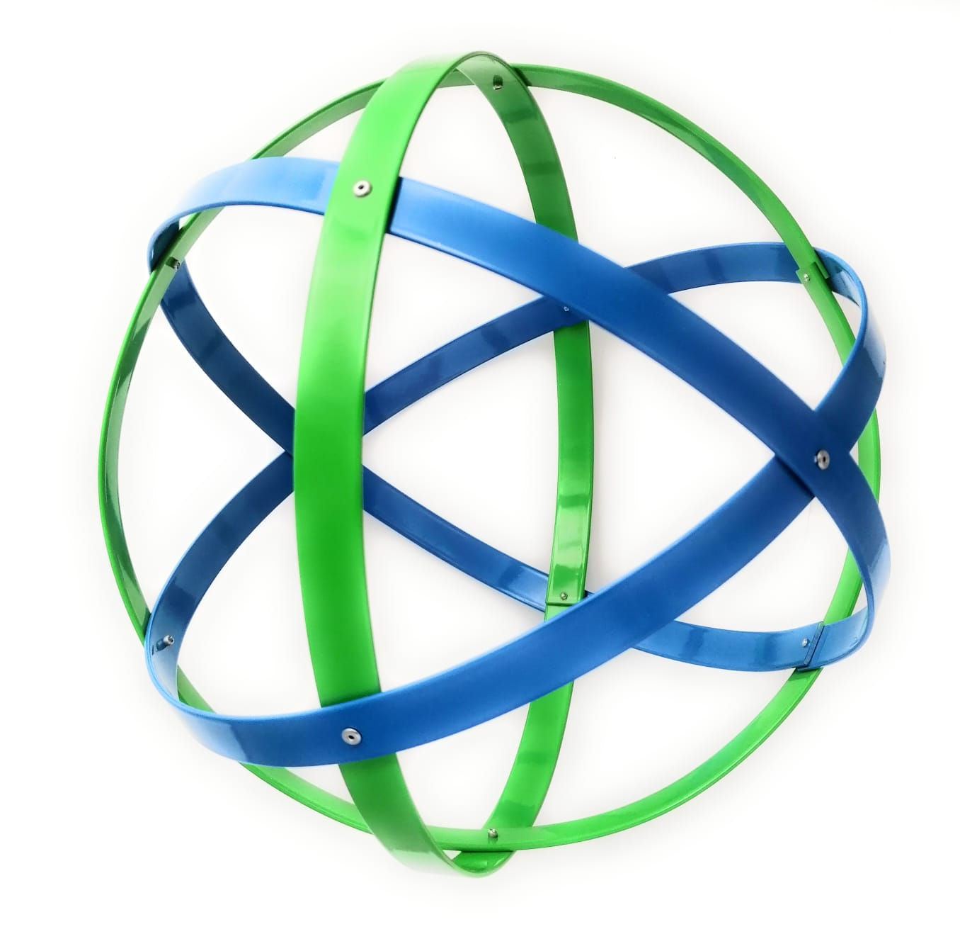 Genesa Crystal, Energy Purifier, Genesacolor 32 cm diameter, Green and Blue