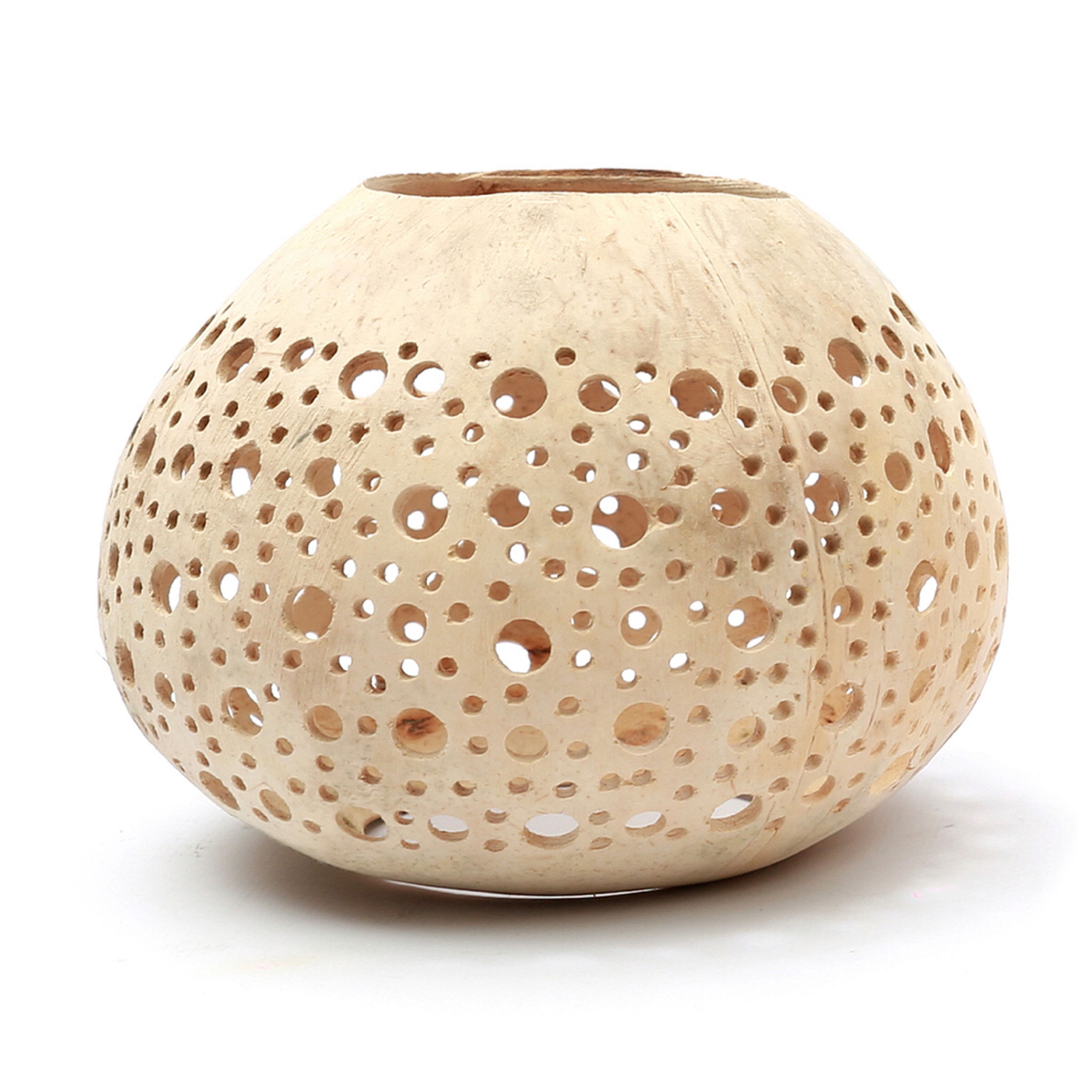 coconut Candle Holder