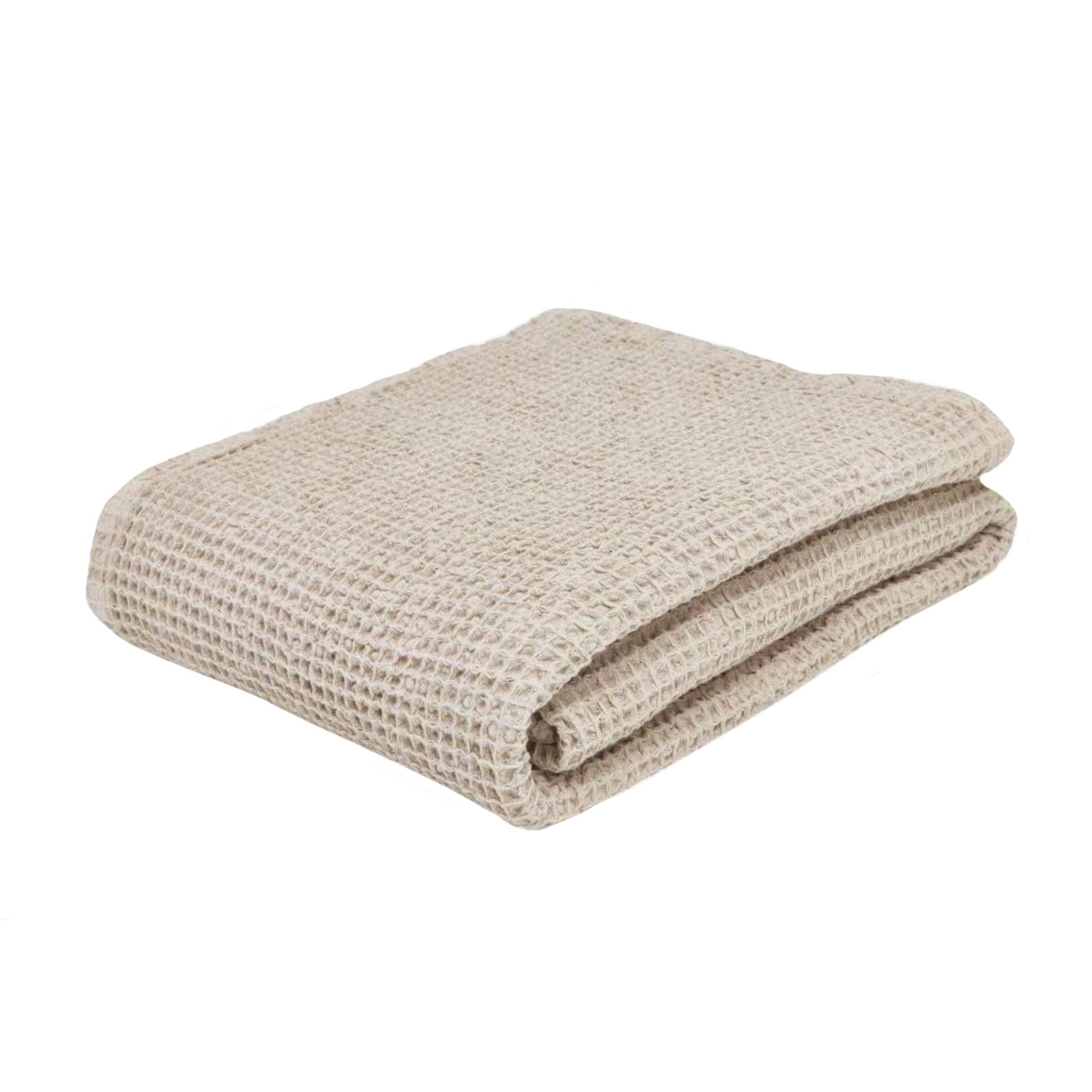 Beige Cotton Blanket