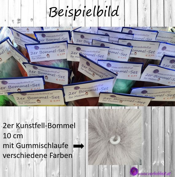 Thumbnail: 2er Kunstfell-Bommel