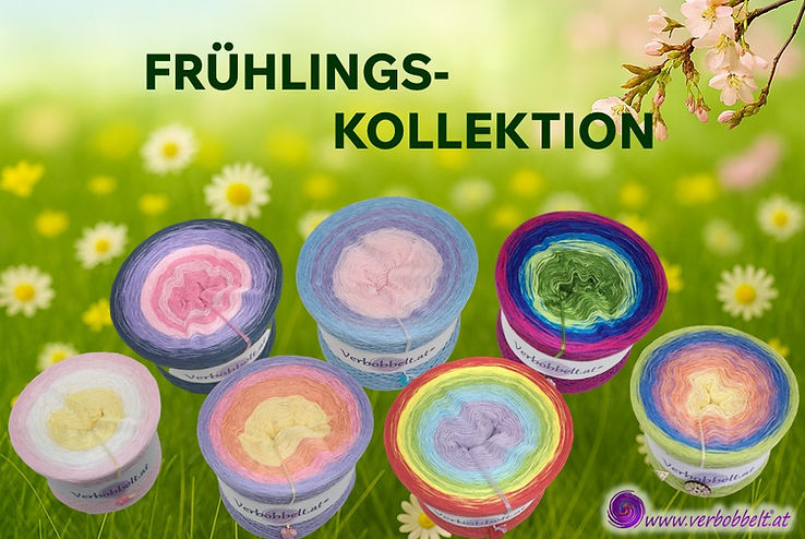 Wundervolle Frühlingsbobbel mit vergnüglichen Farbverläufen-Frühling 2026-Bobbel Frühlings