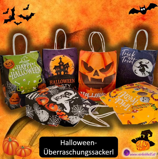 Halloween Überraschungs-Sackerl_eine gruselige Überraschung mit Bobbel und mehr-süsses und saures