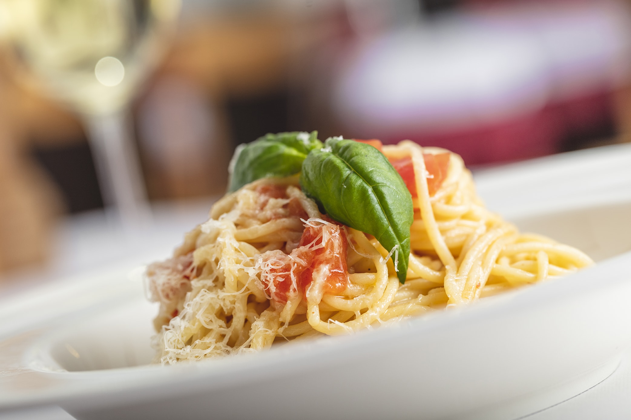 Arranged Food and Objects