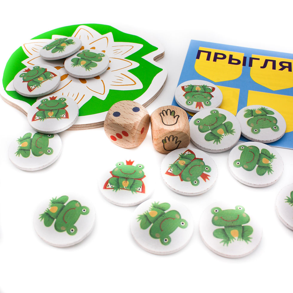 Миниатюра: Ribbit Hop (мелкая моторика, реакция)