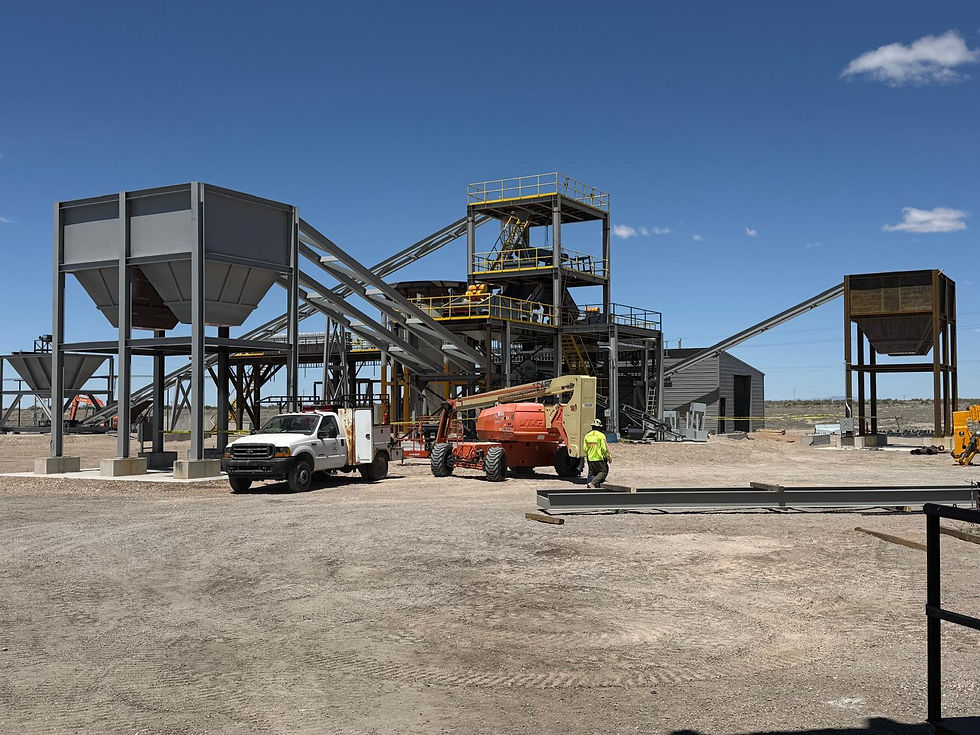 Ares Strategic Mining Announces Completion of Major Processing Plant Infrastructure Milestones