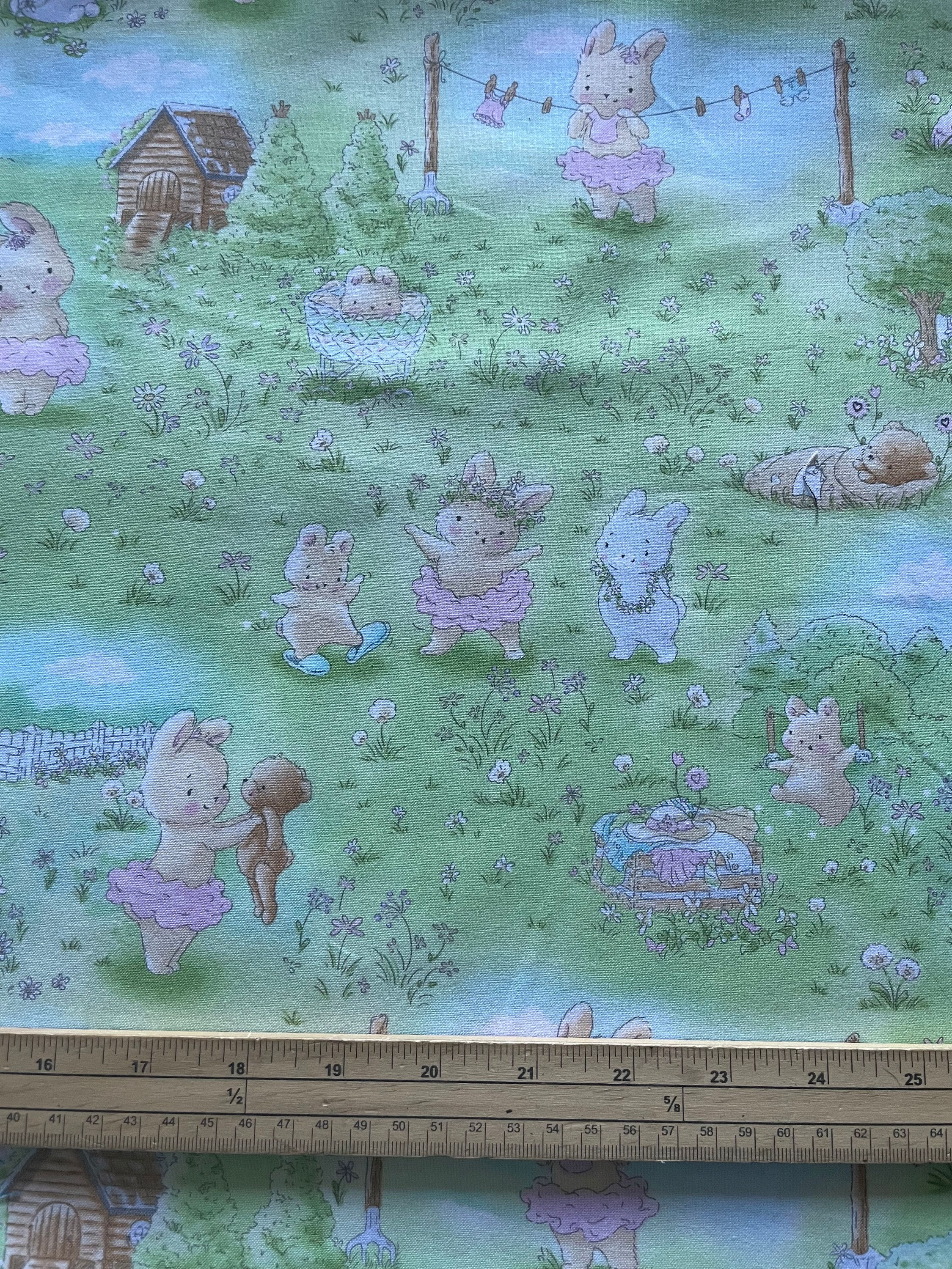 Bunnies - 100% Cotton