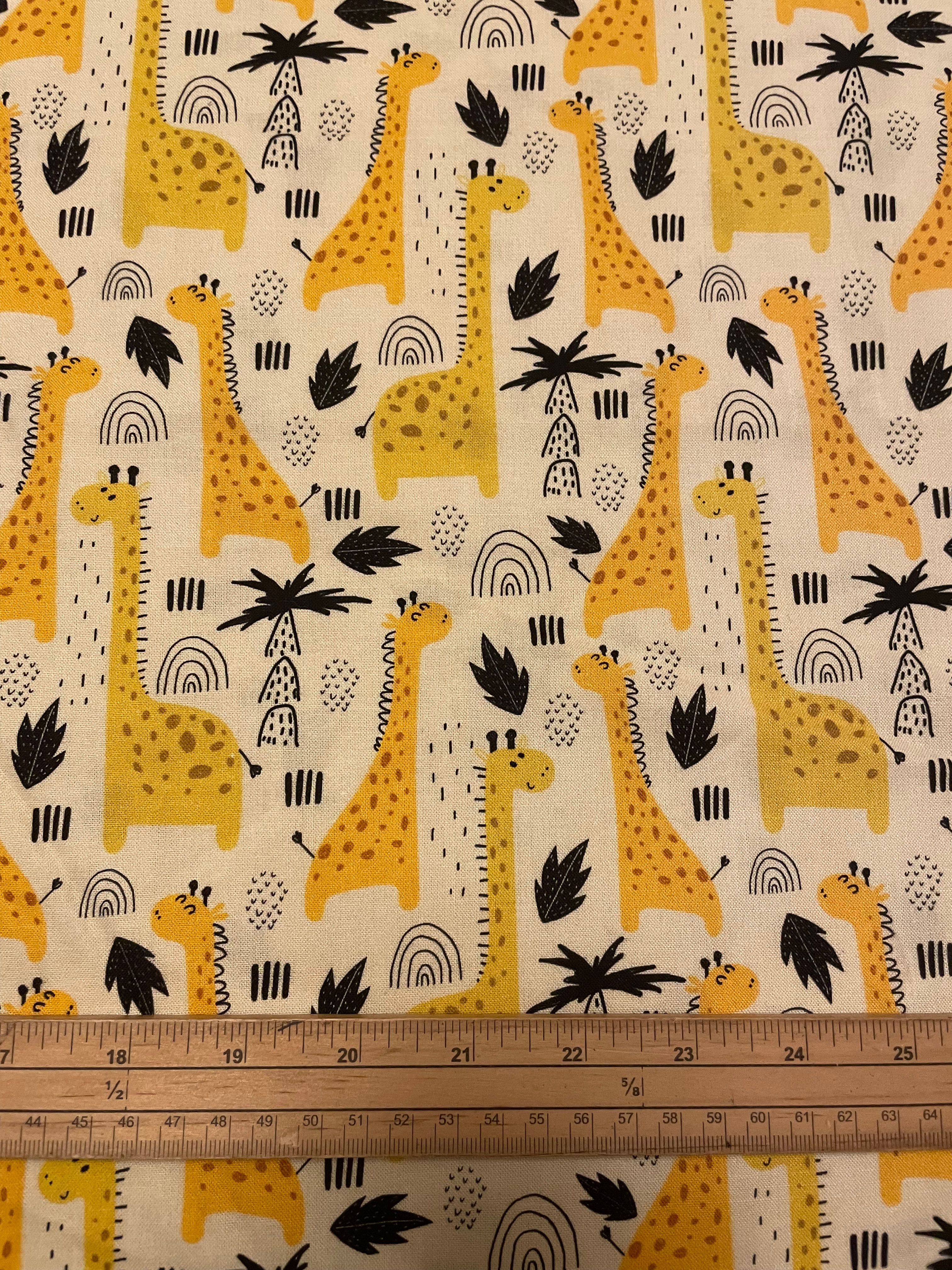 Giraffe   - 100% Cotton