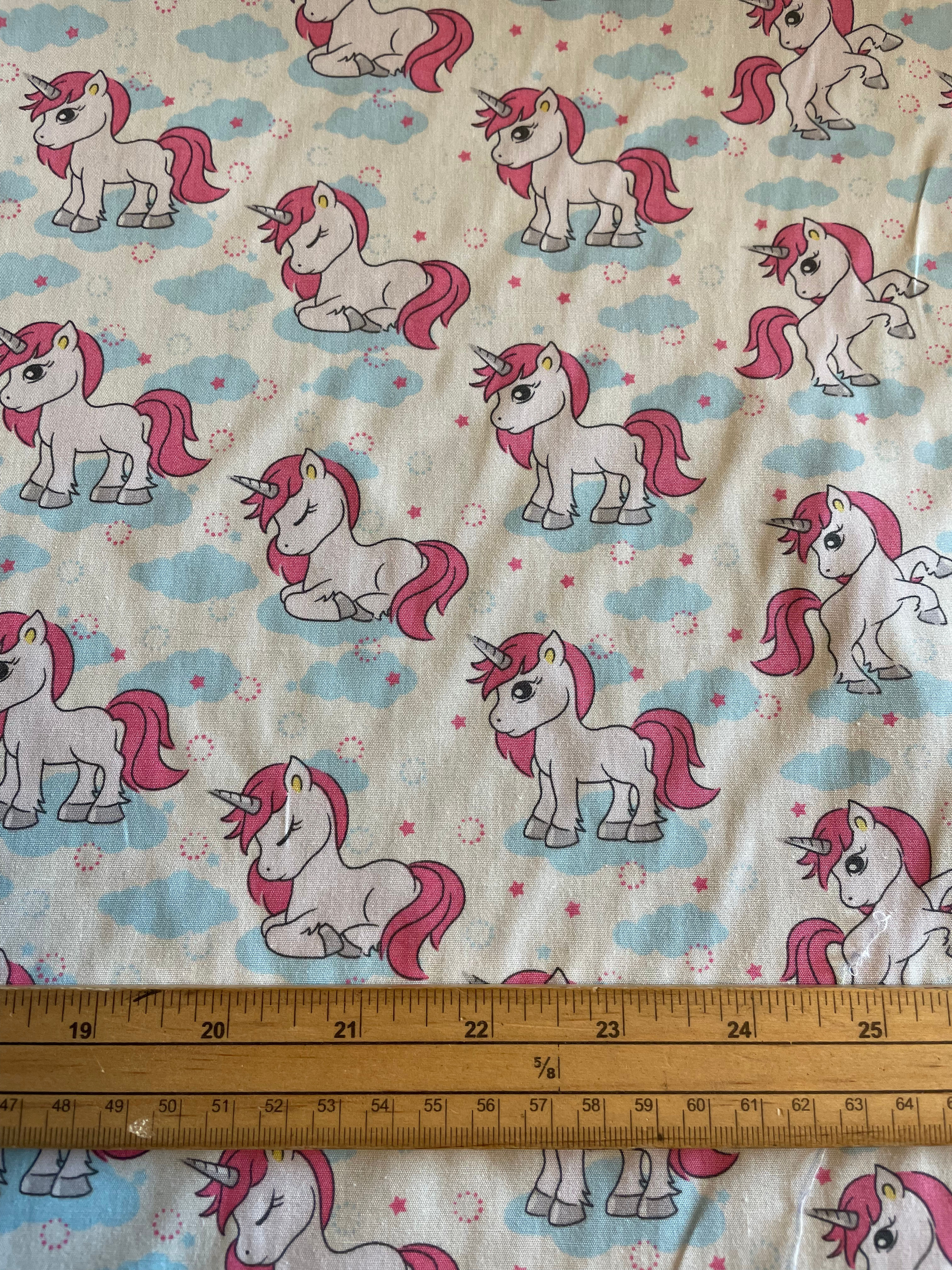 Unicorns & Clouds - Rose & Hubble - 100% Cotton