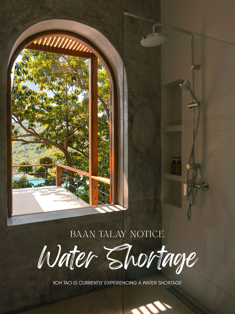 Koh Tao Save Water