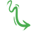 Arrow pointing to a property that bulldog lawn and landscaping services