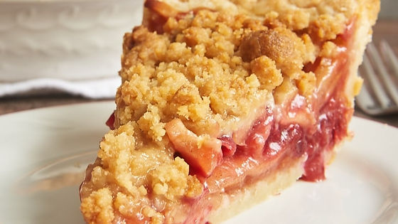 Cranberry Crumble Pie