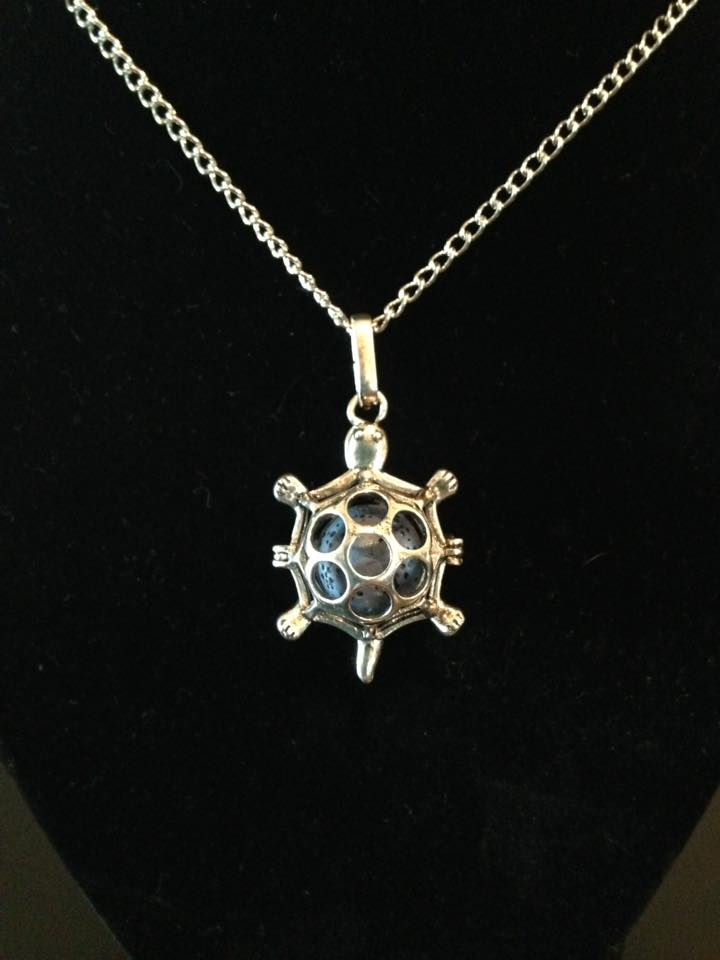 Turtle Aromatherapy Necklace