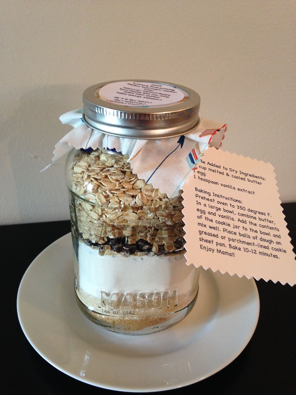 Oatmeal Choc chip Lactation Cookies
