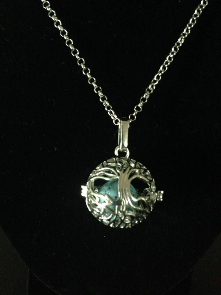 Tree of Life Aromatherapy Necklace