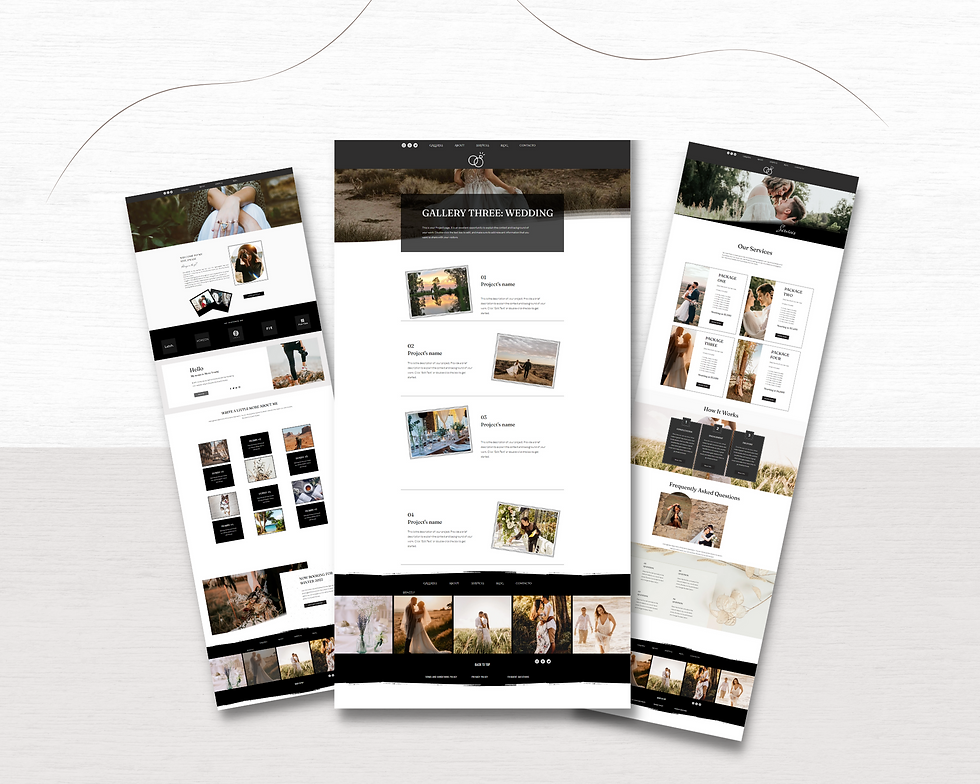 Miniatura: Photography Portfolio Wix Website Template
