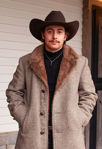 Bailey’s cowboy portrait taken at the Merge, Trinity View, Franklin TN. Photo by LionLamb Photography (by Ella Grace)