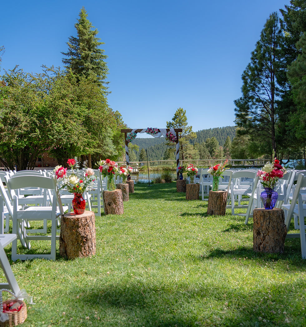 Waterfall Lodge Cloudcroft, New Mexico Wedding Photography