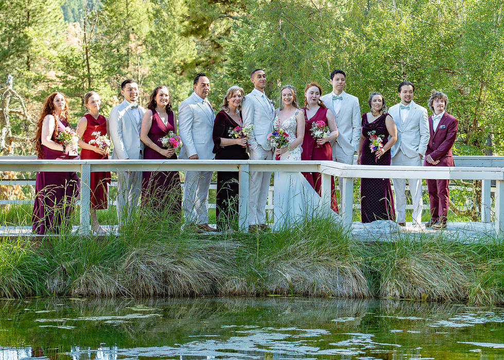 Waterfall Lodge Cloudcroft, New Mexico Wedding Photography