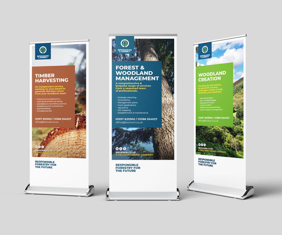 Bronwin & Abbey Roller banners
