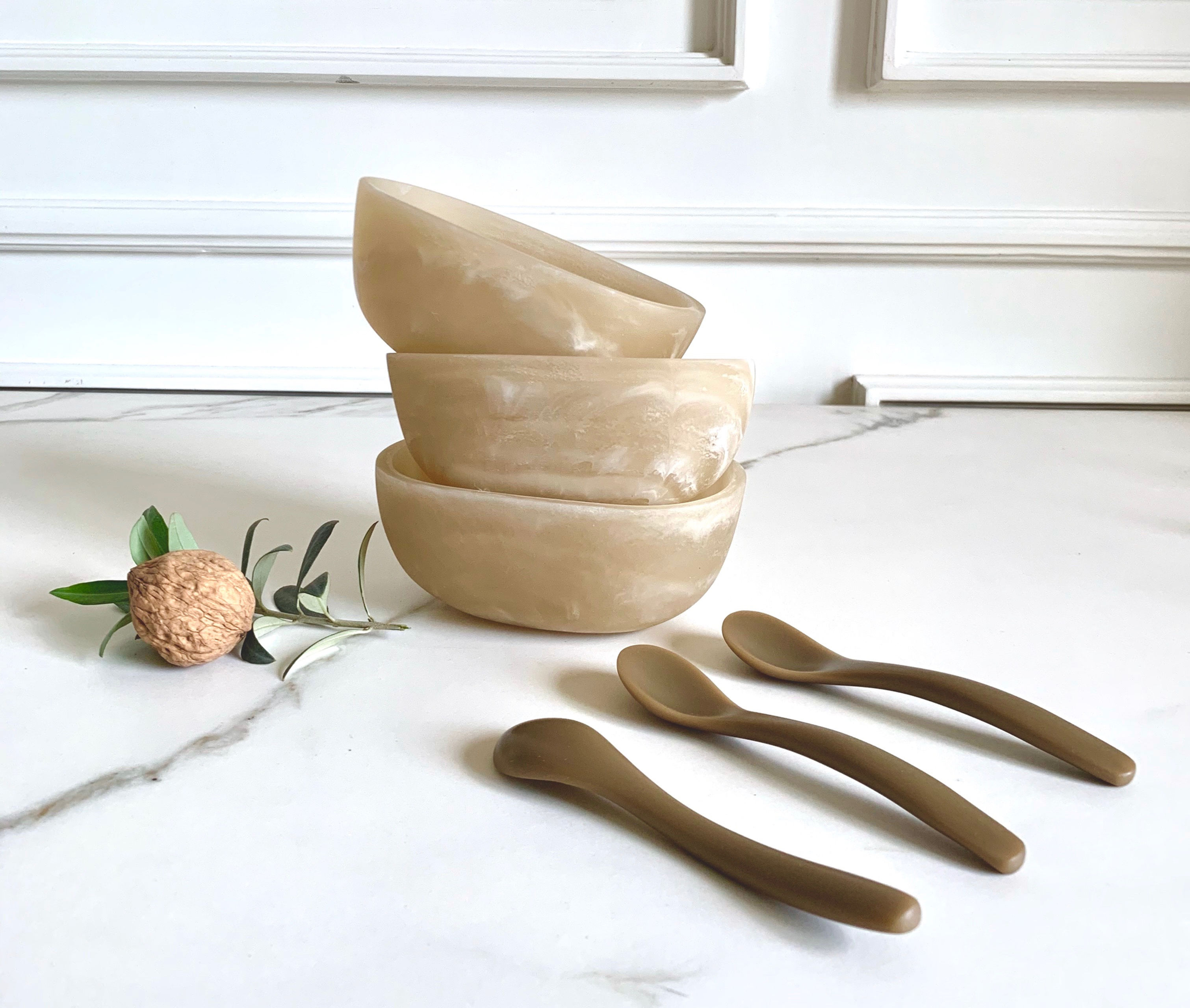 Set Salseras color Mármol Beige