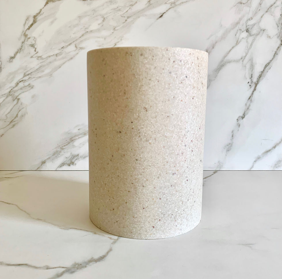 Bote de Basura color Piedra Beige