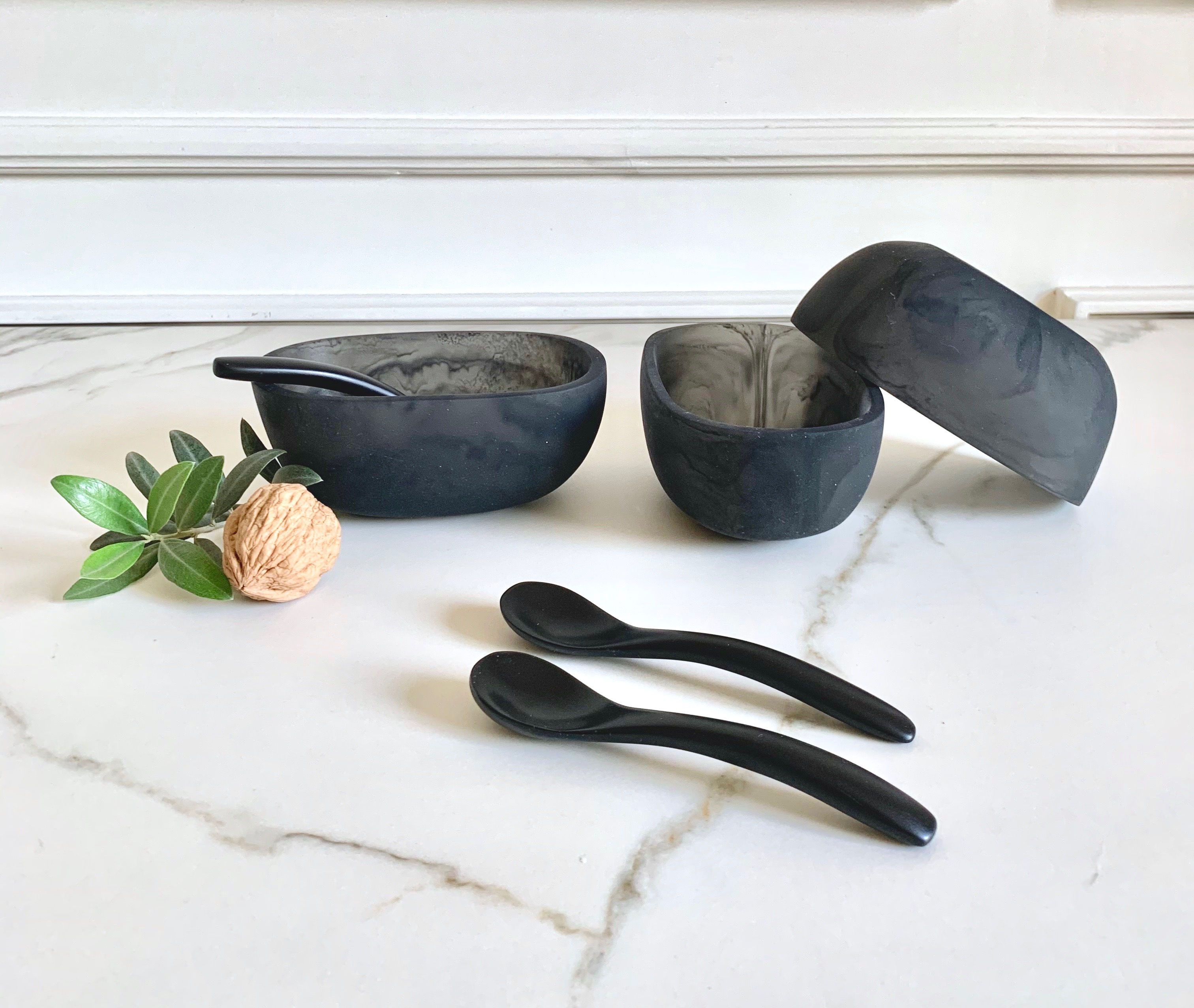 Set Salseras color Ceniza