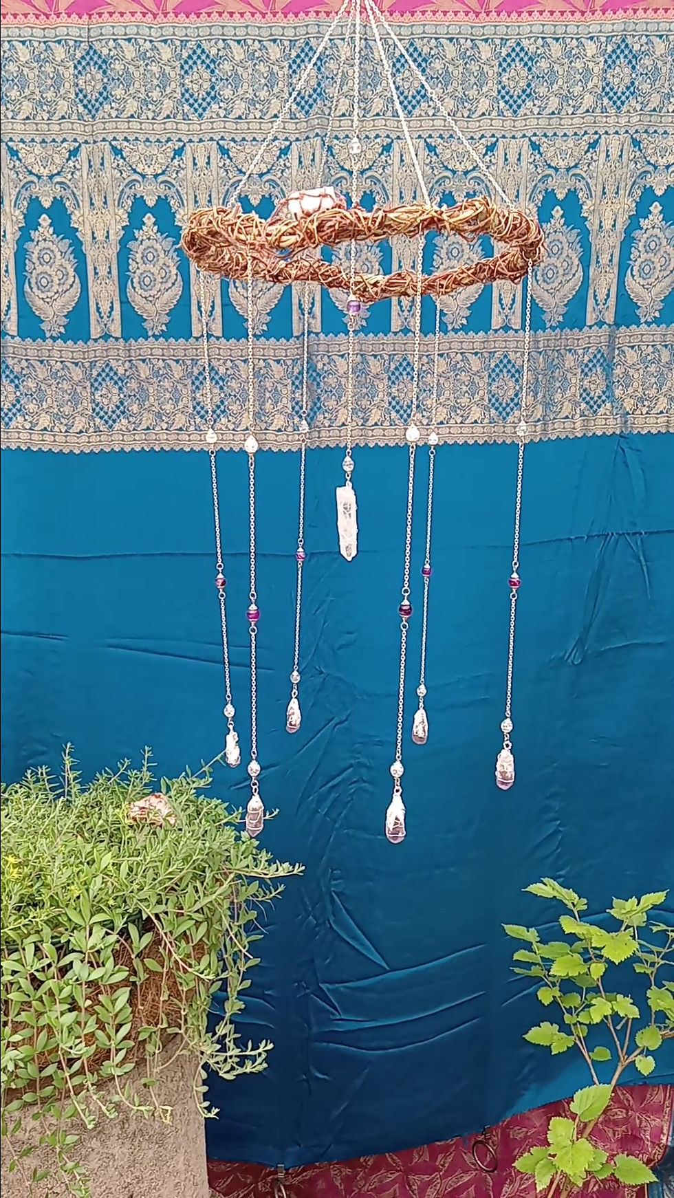 Thumbnail: Amethyst Crystal Chandelier