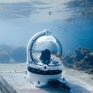 Okaloosa Island Pier Under Water Camera