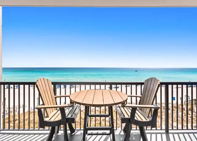 Open water view across the Fort Walton Beach and Destin coastline, typical of bay and sound front properties