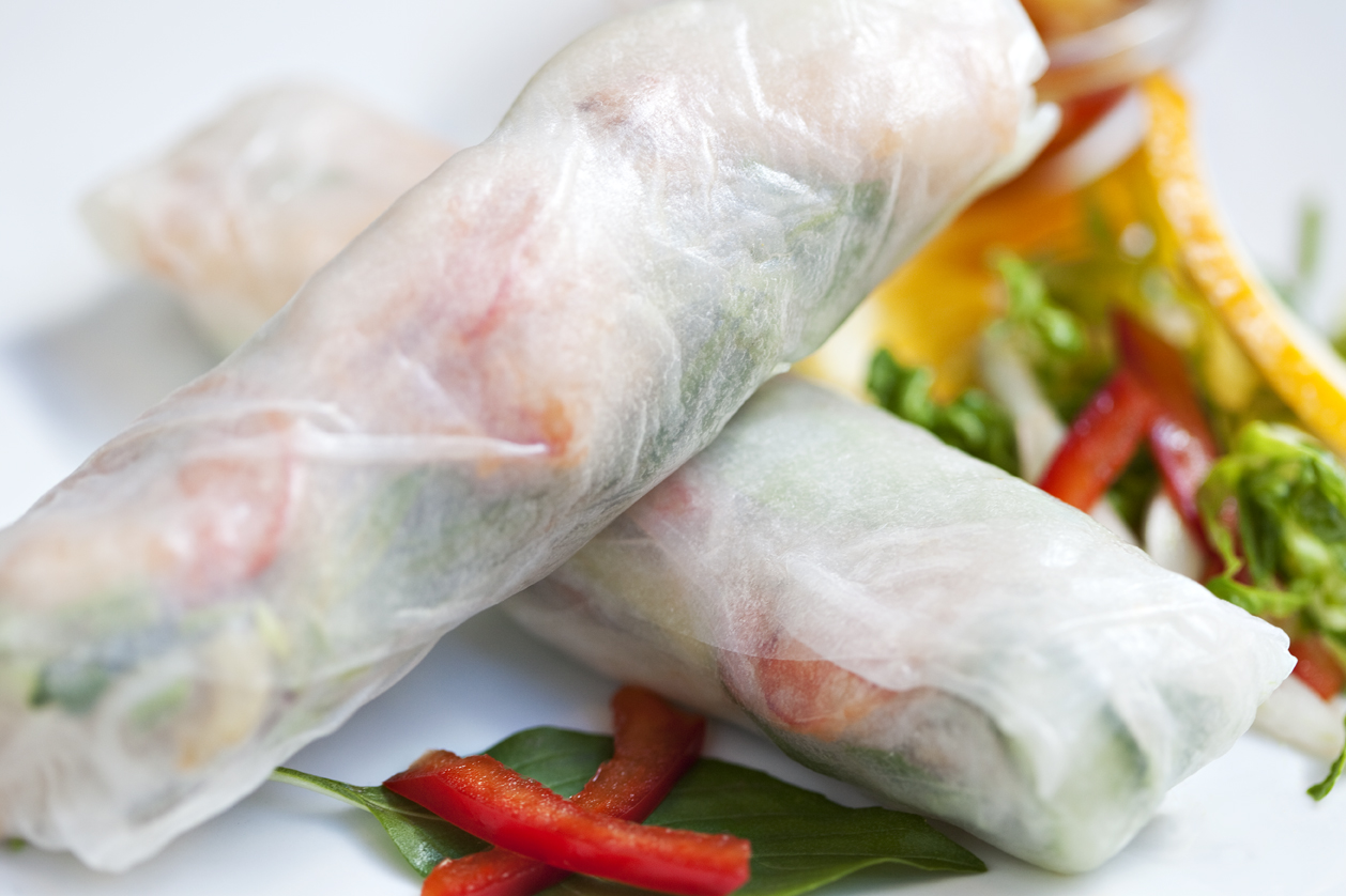 Arranged Food and Objects