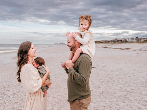Considering A Sunrise Beach Newborn Photoshoot?