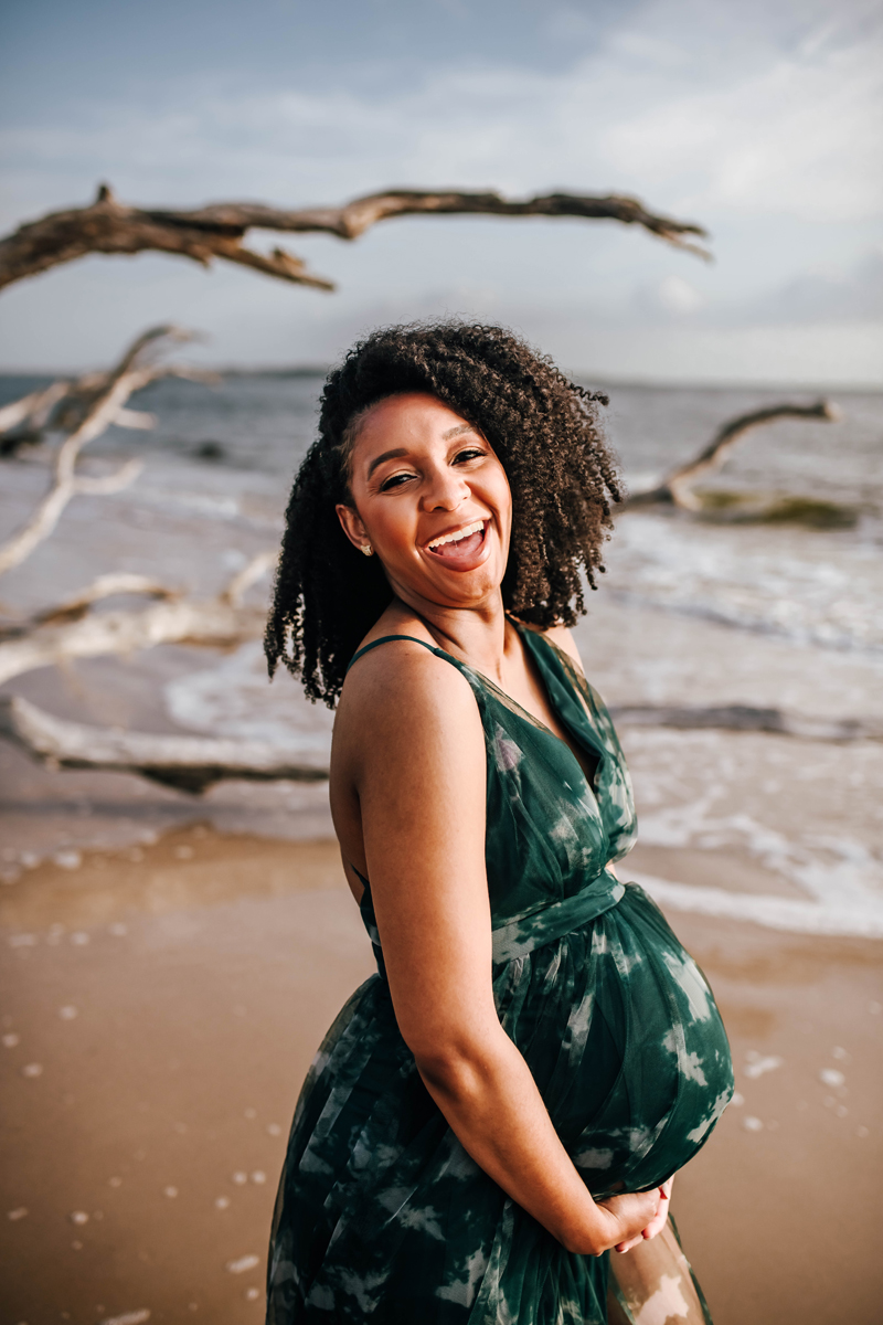 jacksonville beach maternity photographer