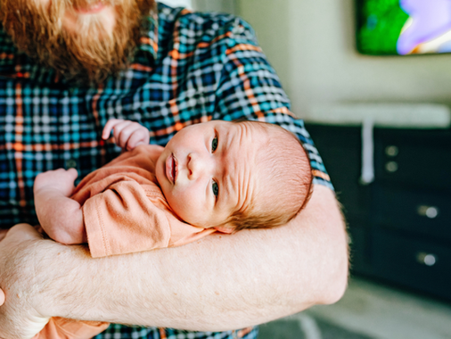 Capturing Precious Moments: Newborn Photoshoot at Home with Older Siblings and Dog