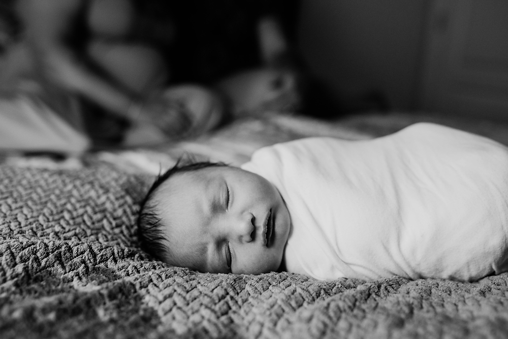 lifestyle newborn photographer in st johns fl