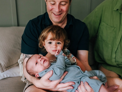 Local Newborn Photographer captures Newborn Photos at home