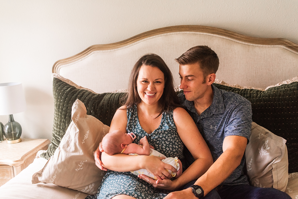 jacksonville fl lifestyle newborn photography