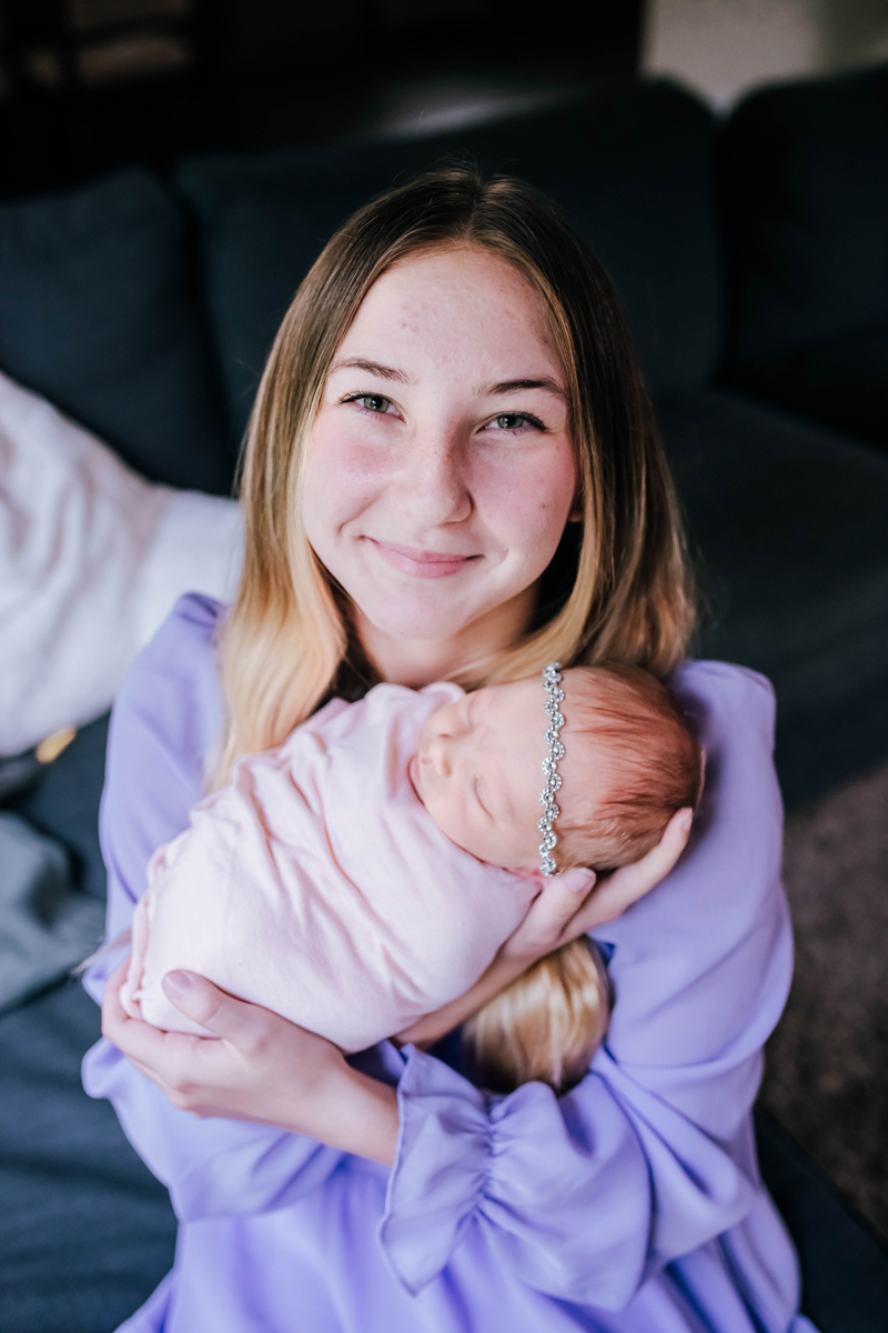 newborn photos at home in jacksonville