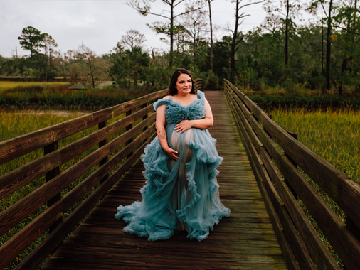 Beautiful Preserve Maternity Photos in Atlantic Beach, Florida